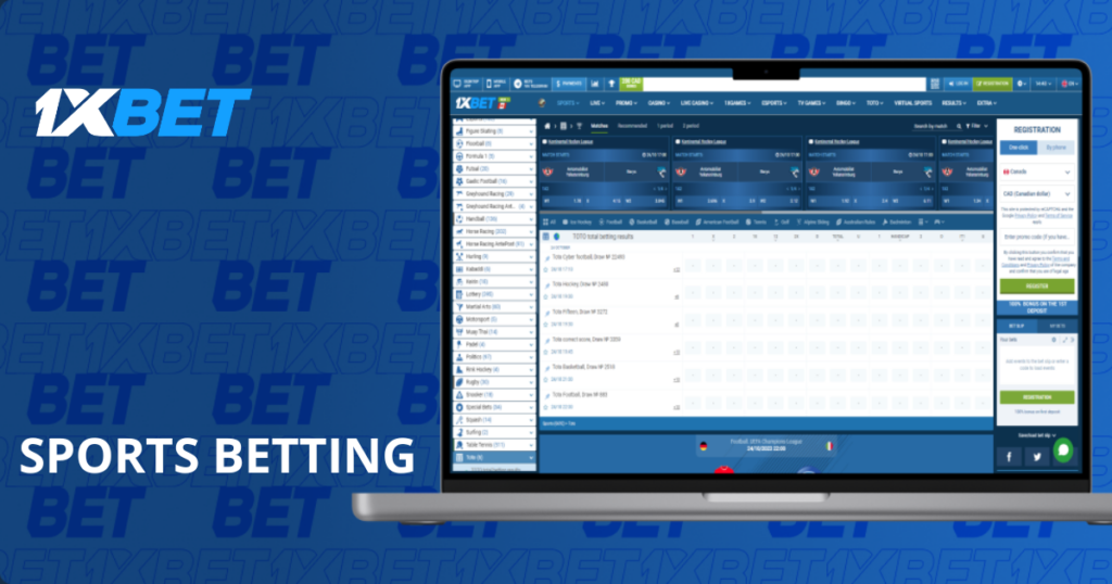 1XBet Online Sports Betting